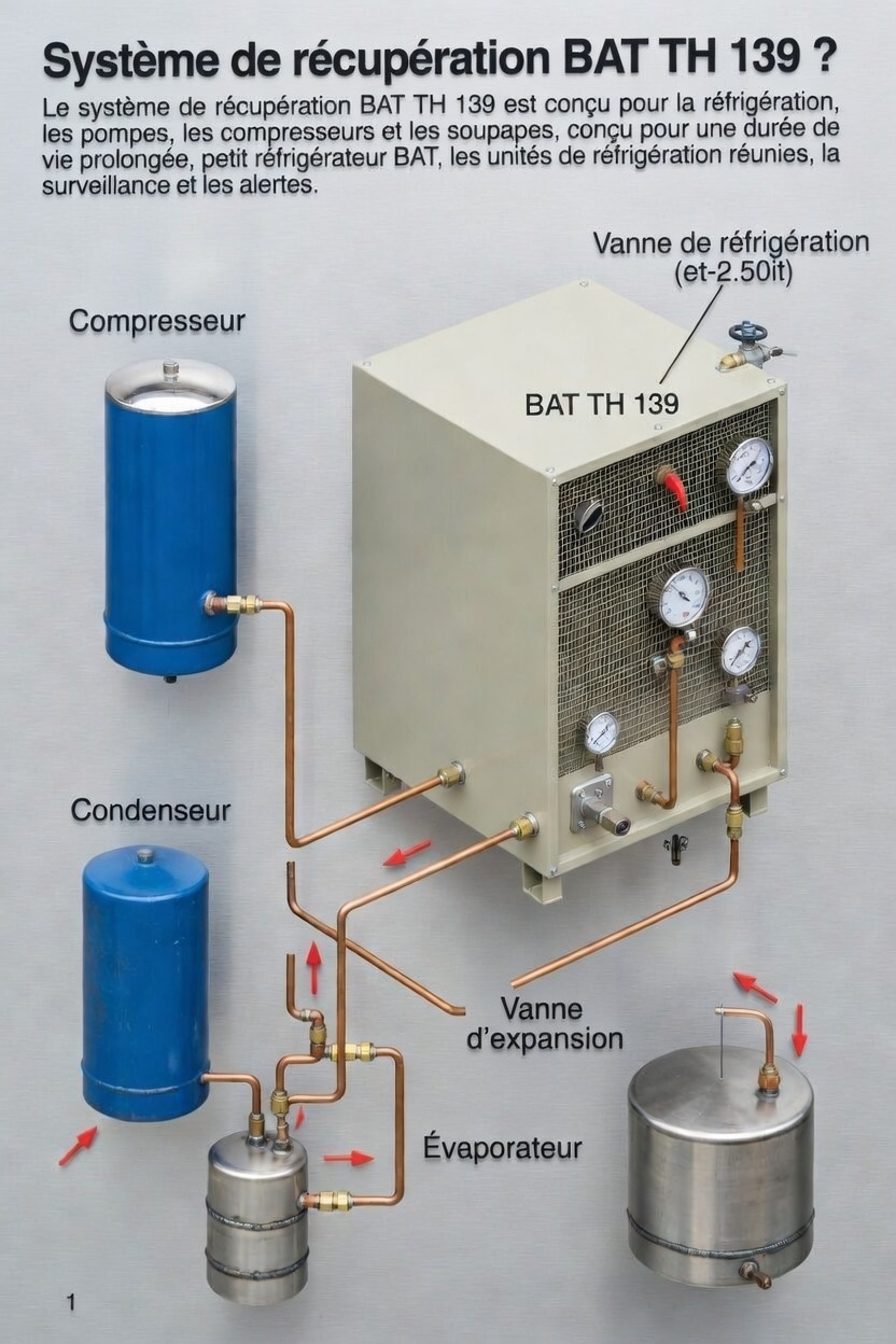 Recupérateur de chaleur sur groupe froid